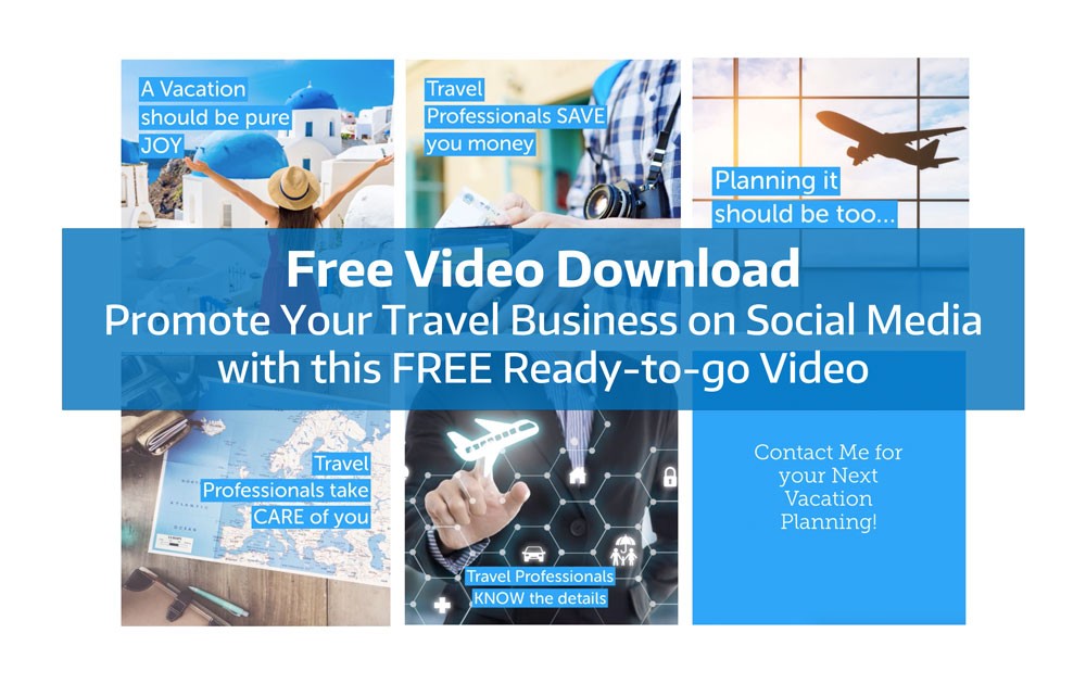FREE Video Download – Promote Your Travel Professionalism with this Ready-To-Go Video