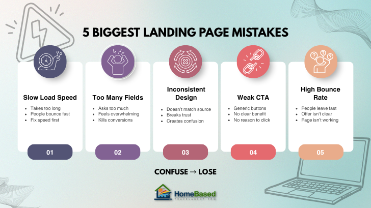 What Makes a Landing Page Fail to Convert Interested Visitors Into Leads?
